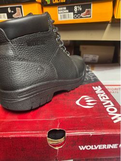 Steel toe new wolverine boots #9 extra wide $88