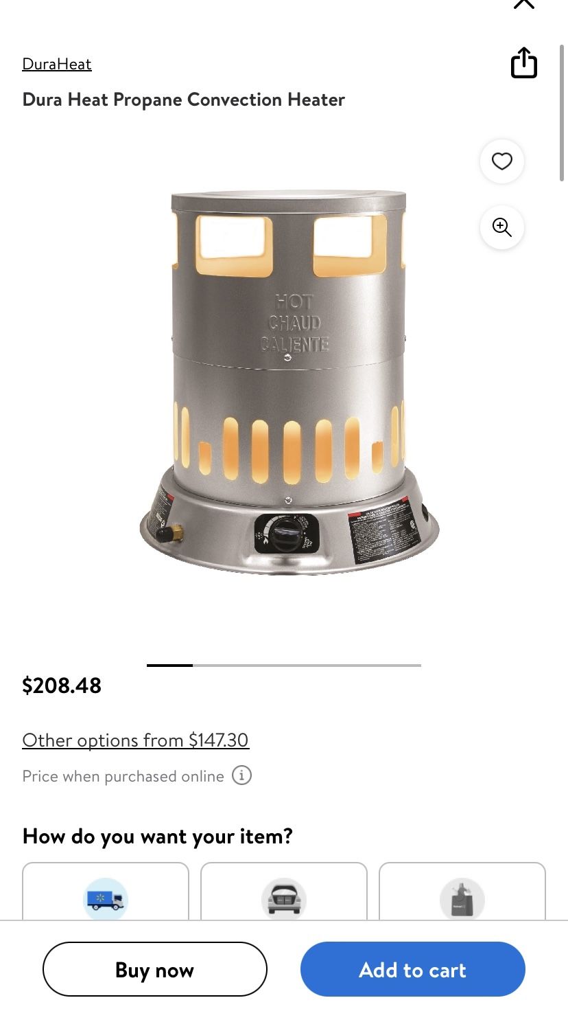Propane Heater 80,000BTU