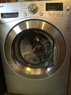 Stainless LG Washer & Dryer Combo