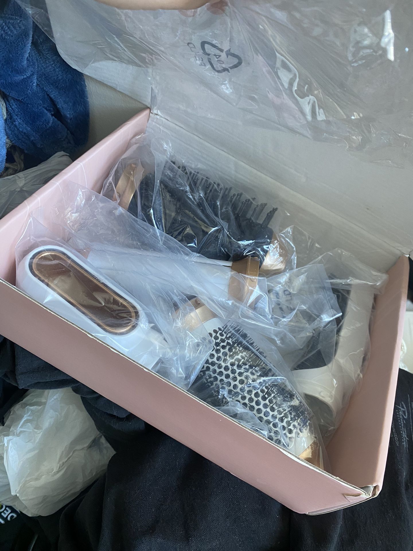 Dyson Air wrap Inspired YiTrust 6 In 1 Hair Dryer Styling Tool