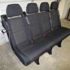 Sprinter cloth seat Bench, four seater