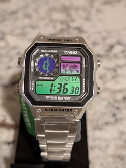 Goosebumps Theme Custom Casio Ae1200 watch mod