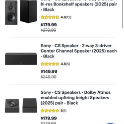 Sony Surround System - Dolby Atmos
