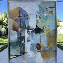 Large Modern Art Canvas