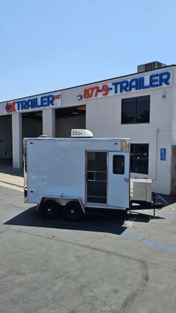Carson Dog Grooming Trailer 7x12-2 7K GVWR