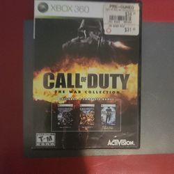 Call Of Duty War Collection Includes Call Of Duty 2 Call Of Duty 3 And Call Of Duty World At War 