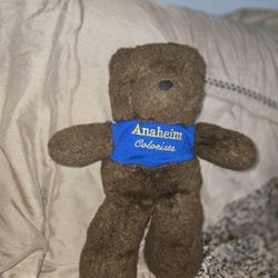 Anaheim Colonist Teddy Bear 