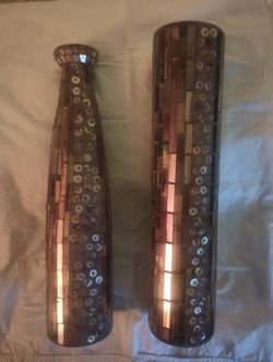 Decorative Glass Vase Set