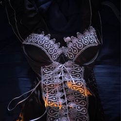 Vintage Goth Corset 
