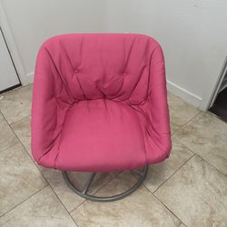 Pink Saucer Chair 