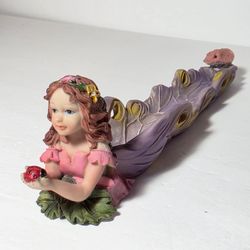 Fairy with Butterfly Incense Burner