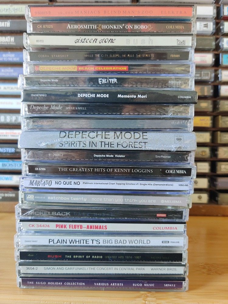 CDs – Rock, Metal, Alternative, Punk, Pop, Indie, Blues, R&B, Soul, Rap
