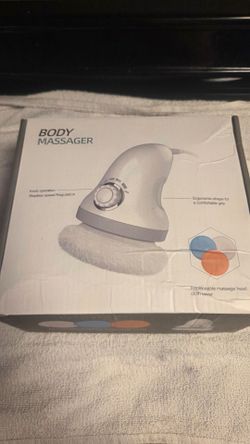 Electric Body Massager with Replaceable Heads