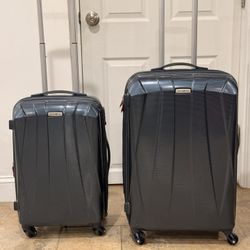 Set of Samsonite 23” & 27” hardside spinner luggage