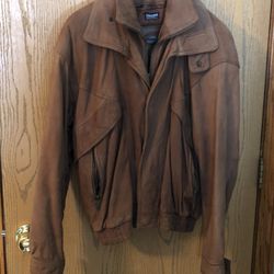 Leather Suede jacket size M