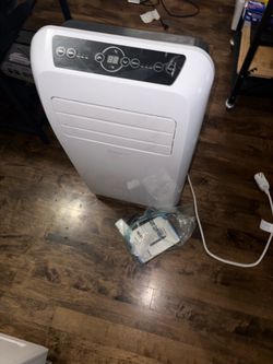 In home cooling system / two space heaters