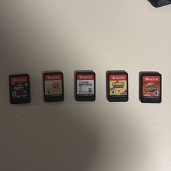 Nintendo switch Games EACH is 35