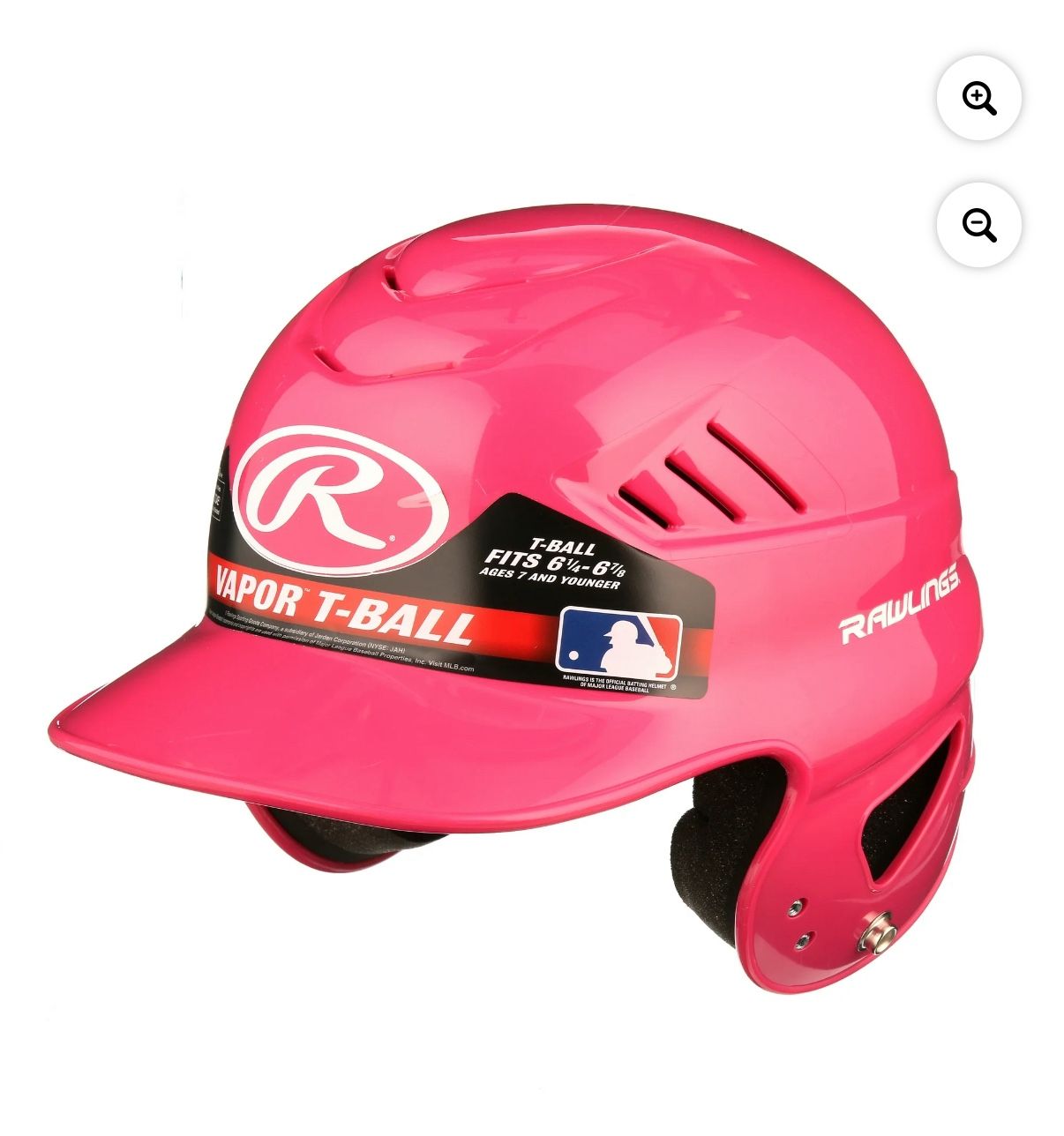 Rawlings | Vapor Youth T-Ball Batting Helmet | Pink