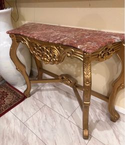 Marble top table