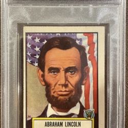 1952 Topps Look N See ABRAHAM LINCOLN PSA 3