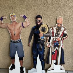 WWE Character Cutouts