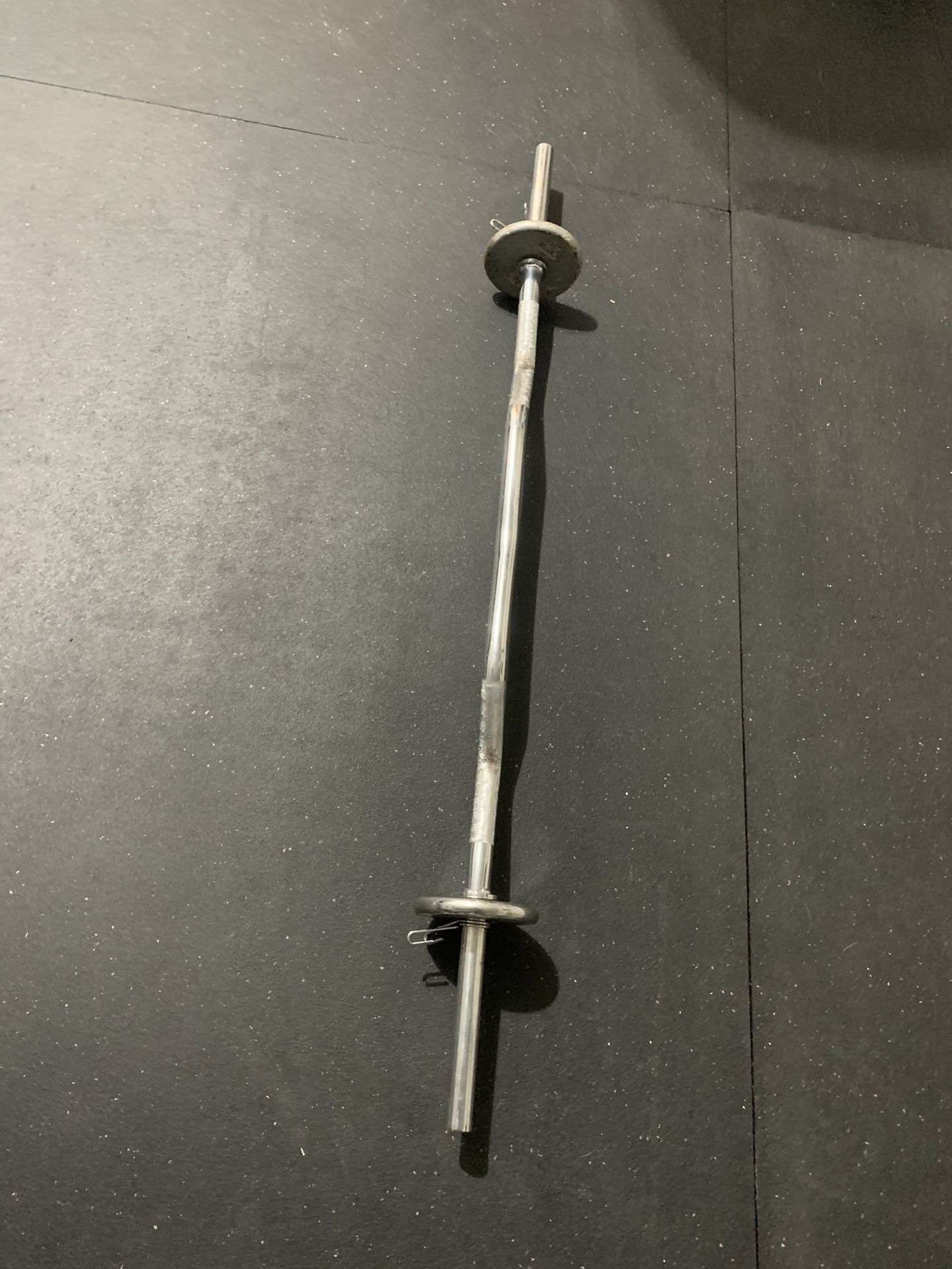 Curl Bar With Weights