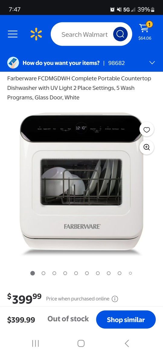 Farberware Dishwasher