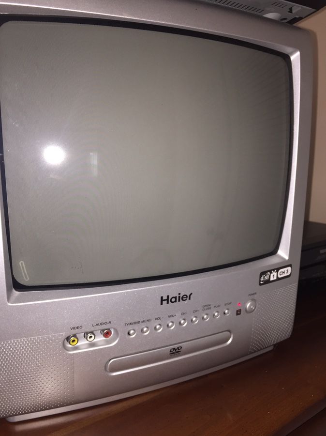 HAIER TV/DVD COMBO 📺DVD PLAYER