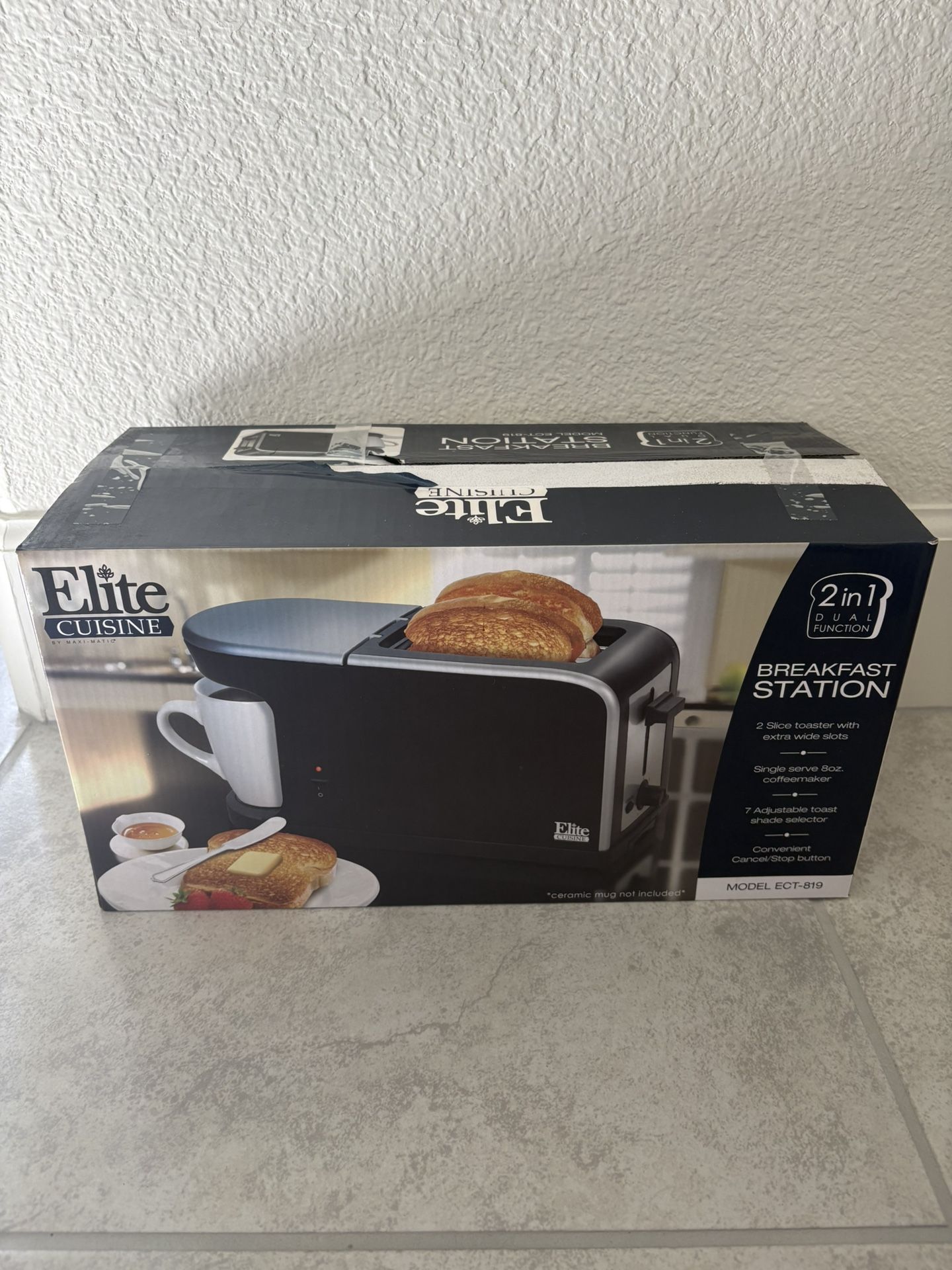 Toaster And Coffee Maker