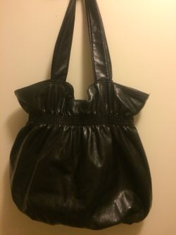 BLACK HOBO BAG