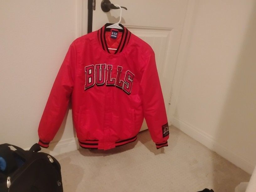 Bulls Bomber Jacket Size Small Adult