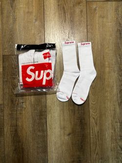 supreme socks 4 pack (8 socks)
