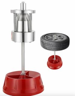 (B-15) Portable Bubble Wheel Balancer, Heavy Duty Wheel Balancer with Bubble Level, Tire Balancing for Cars & Trucks, Rim Tire Balancer Machine for Ca