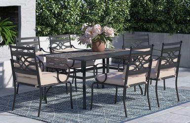 6 Person Outdoor Dining table