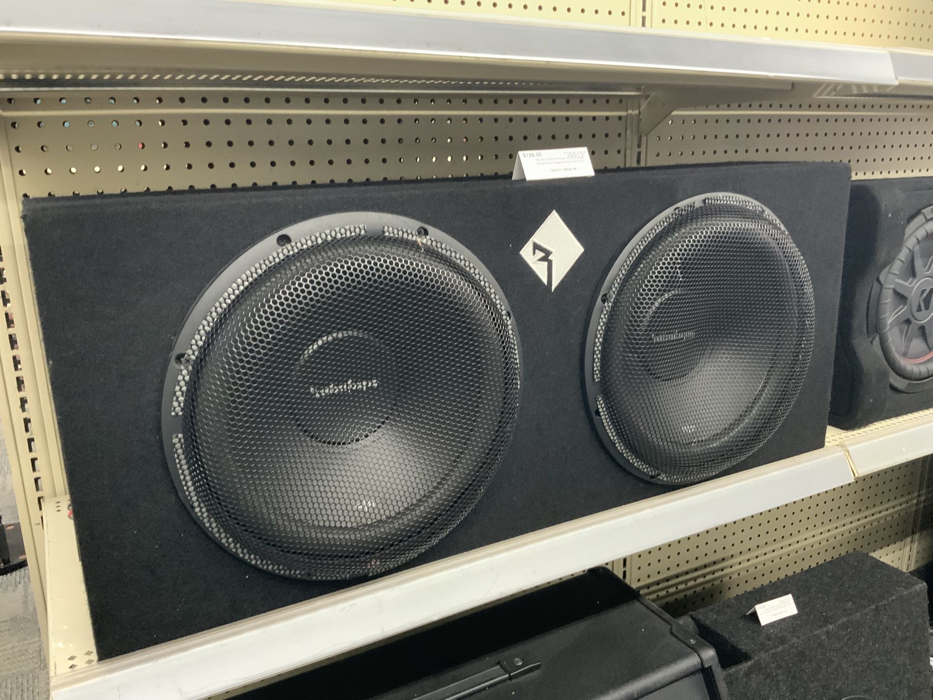 Rockford Fosgate Prime Dual R2 12" Sealed Loaded Enclosure