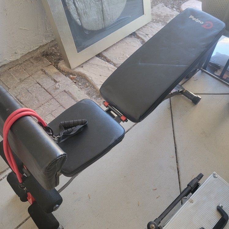 Pelpo Adjustable Weight Bench - Foldable Compact