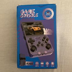 Brand New Purple R36S 5000+ Games Great for Kids and Adults!!