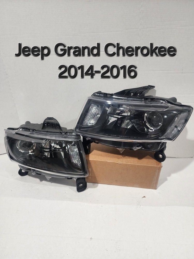 Jeep Grand Cherokee 2014-2016 Headlights 