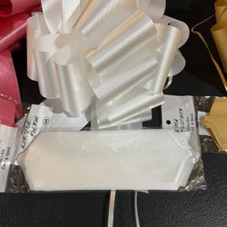 Large Pull String Gift Bow