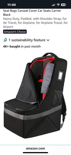 Car Seat Travel Carrier Protector