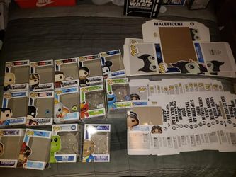 Funko Boxes and inserts