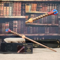 Draco Pes Wand by Unique Wands - Resin, Wizardry, Geek Gear, Harry Potter Inspired