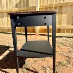 Vintage Black Table 