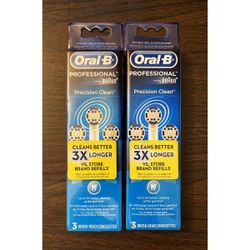 6 Oral-B Precision Clean Electric Toothbrush Heads