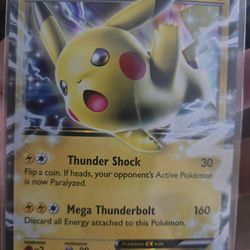 Pokemon Pikachu ex promo