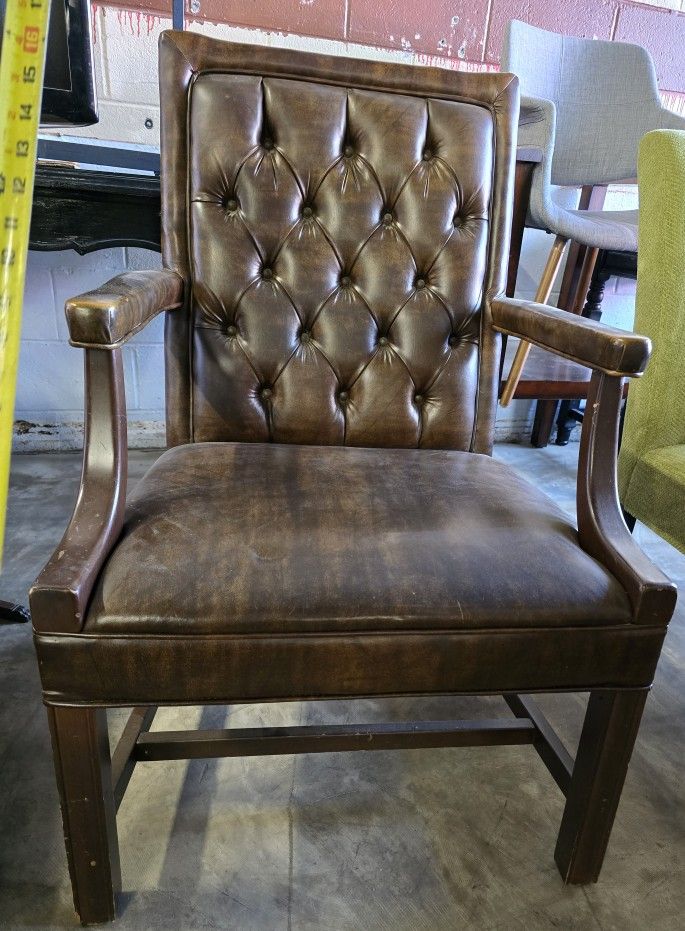 Antique Leather Chair