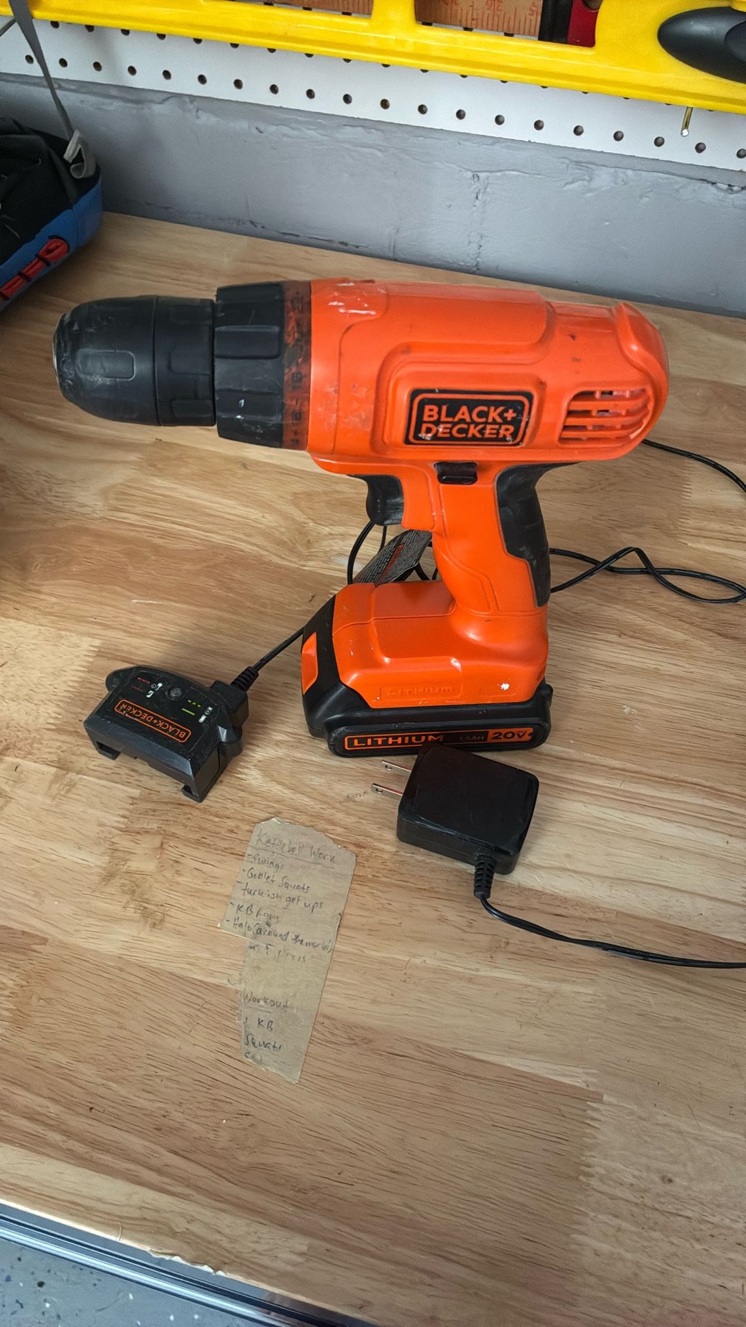 Black and Decker drill