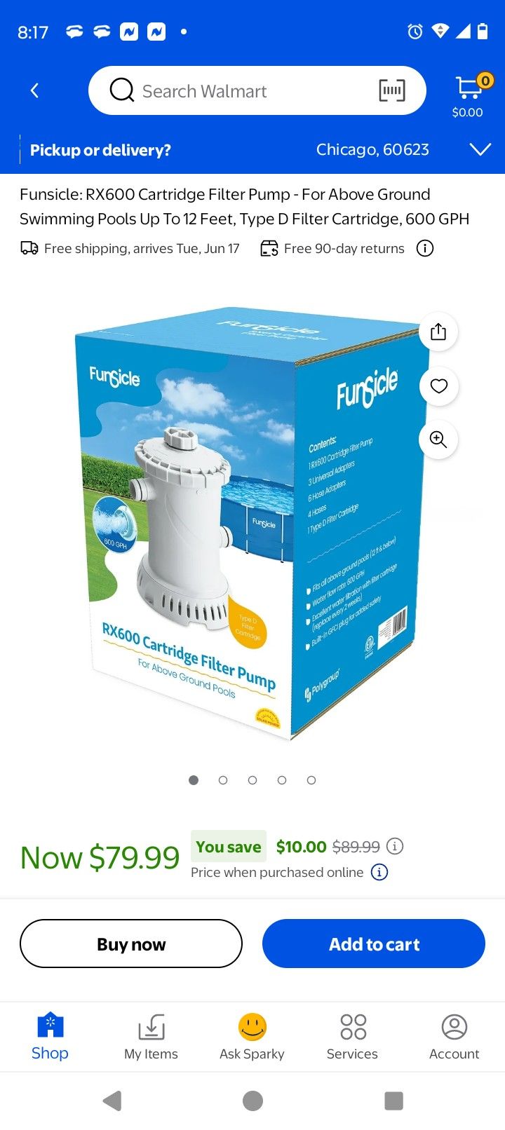 Above Ground Pool Pump With Cartridge