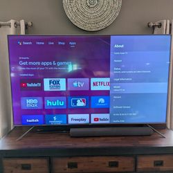 75" Hisense LED Smart TV