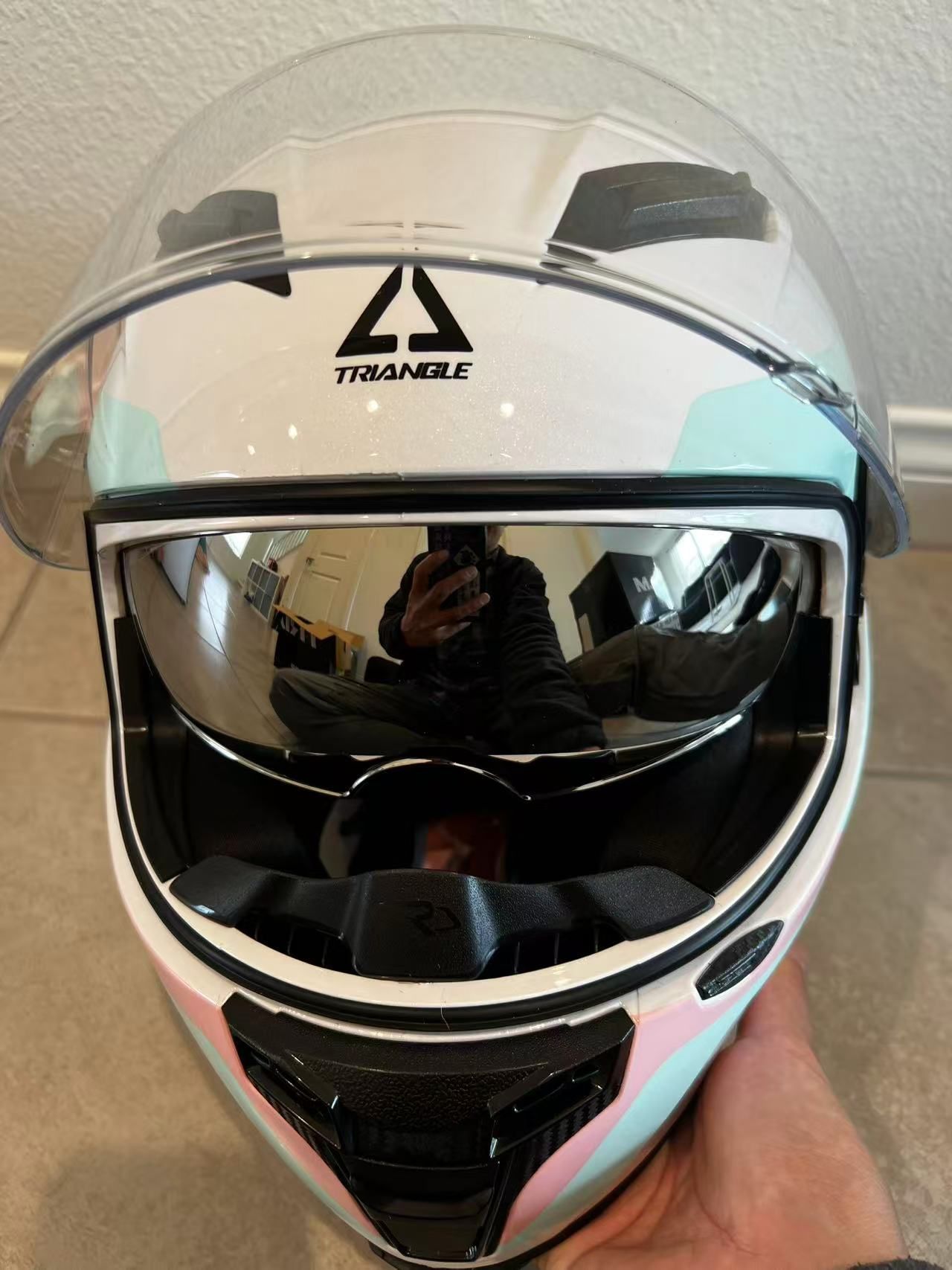 Helmet White Size L New Dot